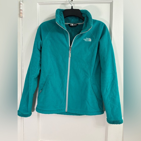 The North Face Women's Teal Fleece Jacket - Picture 1 of 4